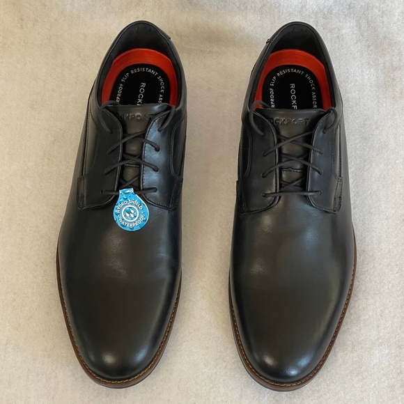 Rockport Men\'s Shoes Dustyn Plain Toe Black 13 Medium, Original Retail $125.00 main image 14